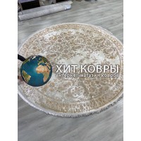 Турецкий ковер Elexus Olimpos 001 Бежевый круг